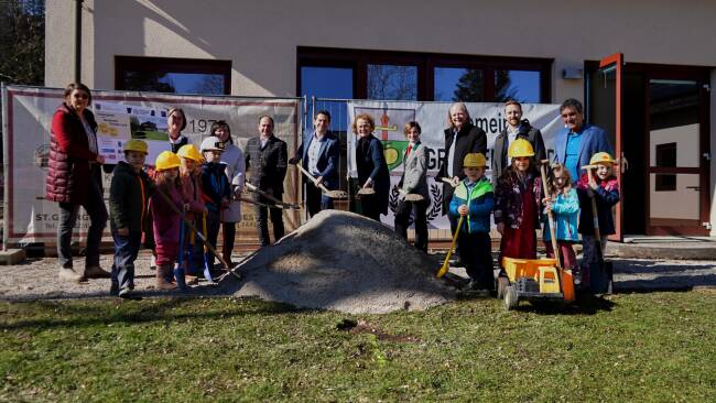 erl - 10 - 2026 - Spatenstich - Kindergarten - Gresten Land 
