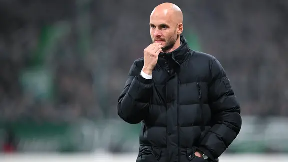 Trainer Paul Simonis vom VfL Wolfsburg 
