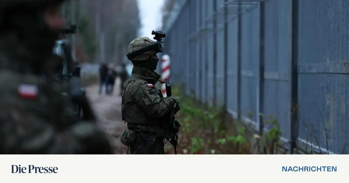 Polen wappnet sich gegen organisierten Flüchtlingsstrom aus Belarus – DiePresse.com