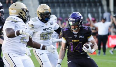 Perfektes AFLE-Debüt: Vienna Vikings feiern Kantersieg