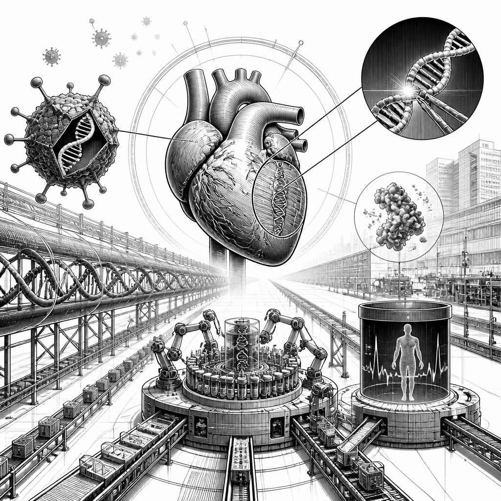 Gentherapie und CRISPR gegen Herzinsuffizienz: ESC zeigt Fortschritte 2026 Gentherapie und CRISPR gegen Herzinsuffizienz: ESC zeigt Fortschritte 2026