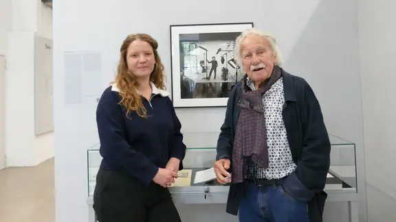 Rickie Lynne Giesel und Joachim Giesel in der GAF Hannover | Agnes Bührig Rickie Lynne Giesel und Joachim Giesel in der GAF Hannover