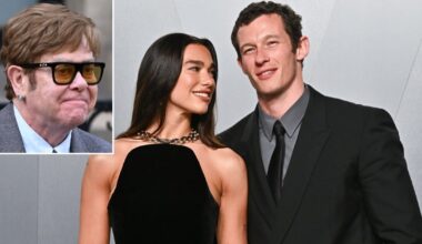 Emotionaler Höhepunkt - Elton John sang in Palermo Liebeslied für Dua Lipa