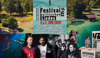 Musik, Haltung, Aufbruch: Das Festival des politischen Liedes 2026 hebt ab