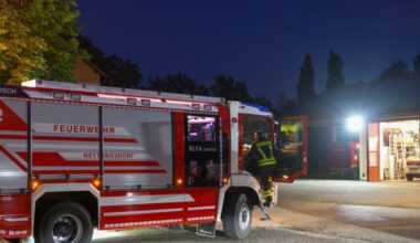 Kleinbrand in Ansfelden: Vier Feuerwehren im Einsatz