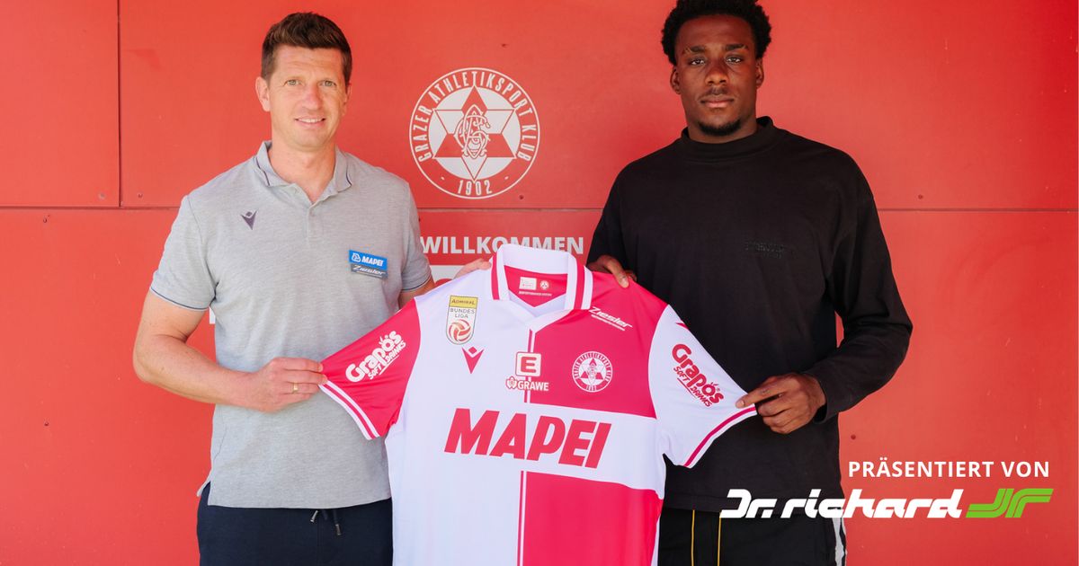 Herzlich Willkommen, Souleyman Mandey! | Grazer Athletiksport Klub 1902
