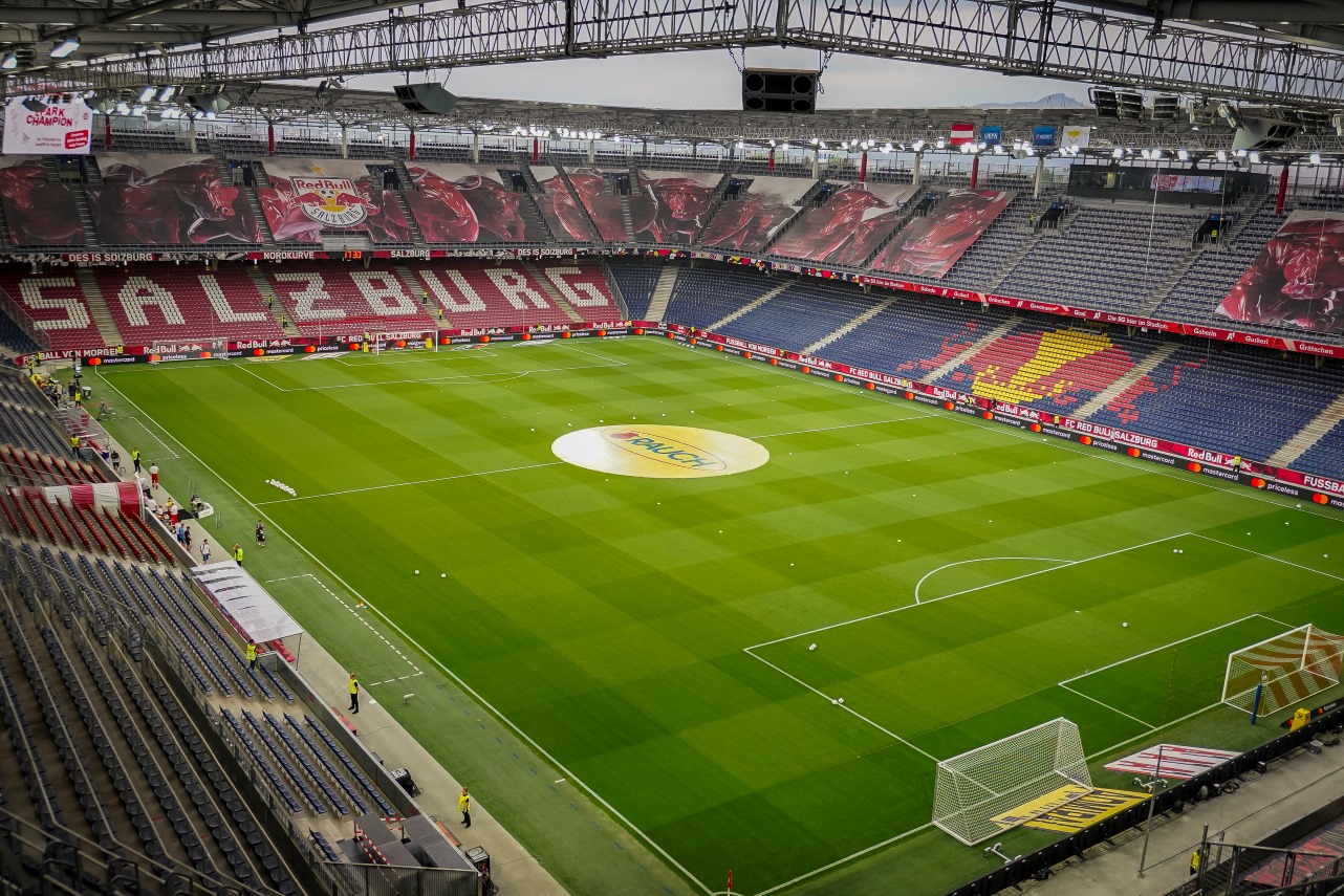 stadion salzburg fc salzburg vs pafos fc europa league quali 06 08 2026 lb photo com biereder