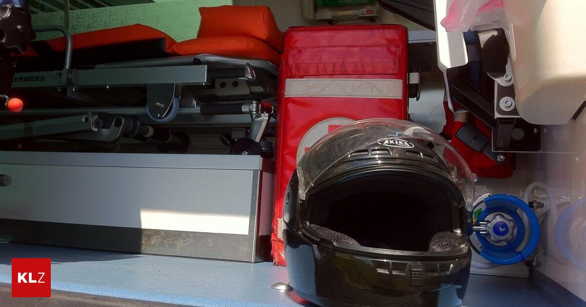 Mit Motorrad gegen Schranken: 17-jähriger Grazer starb im Spital