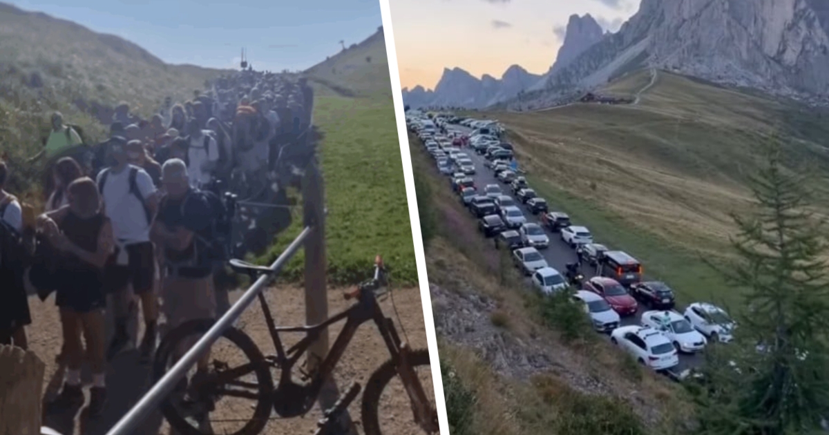 Irrsinn in den Bergen - Social-Media-Wahn! Touristen stürmen die Dolomiten - Kronen Zeitung