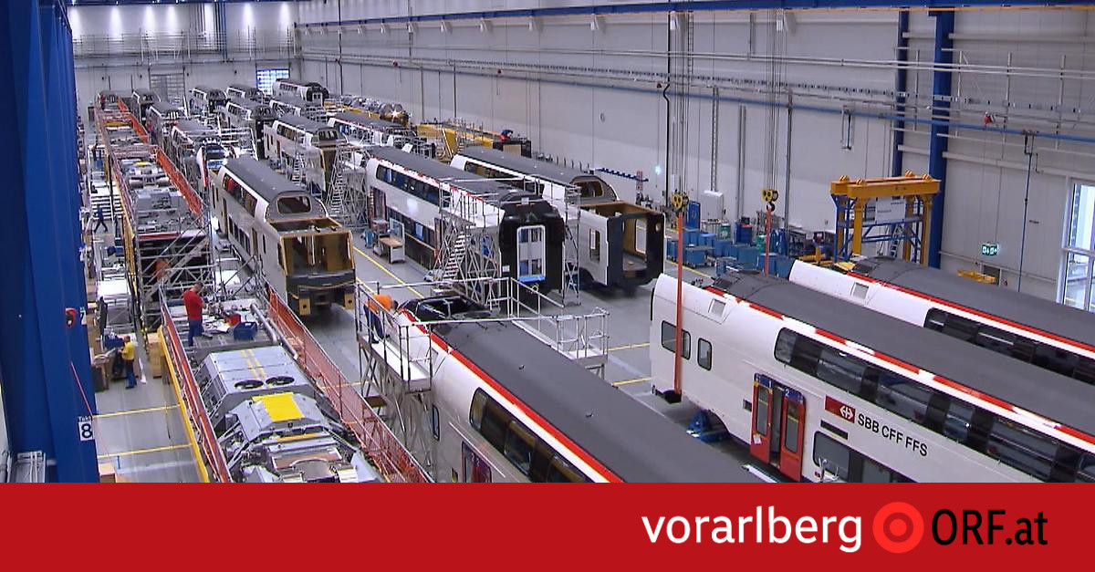 Stadler Rail verdoppelt Betriebsgewinn - vorarlberg.ORF.at