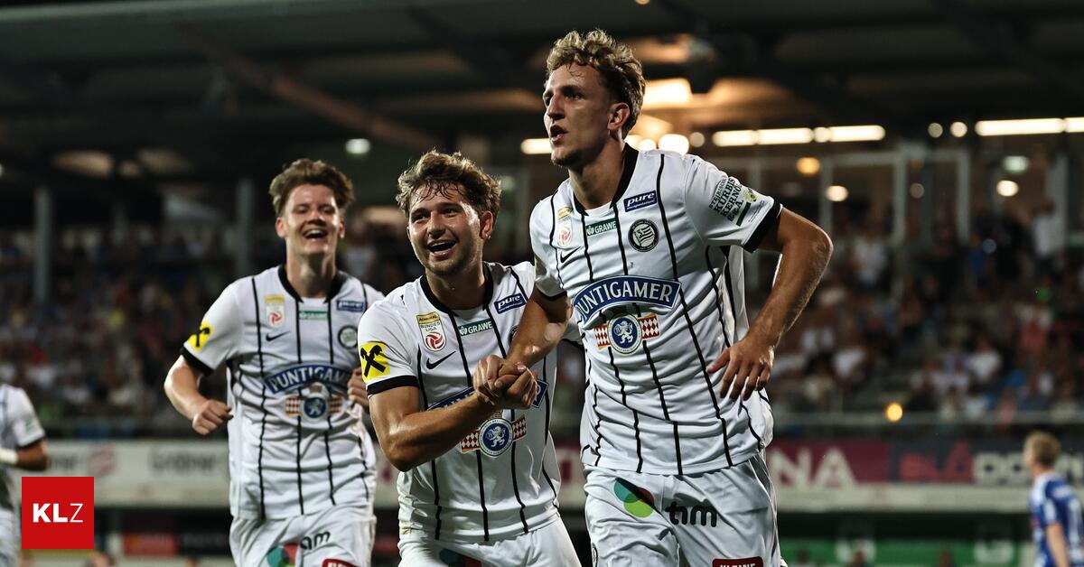 Fußball-Bundesliga: SK Sturm besiegt den TSV Hartberg dank Nelson Weiper