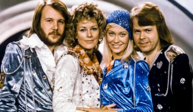 ABBA nach ihrem ESC-Sieg 1974