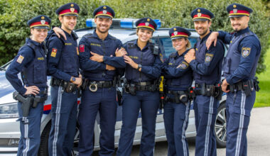 Auf freiwilliger Basis - Polizisten aus Niederösterreich helfen in Wien aus