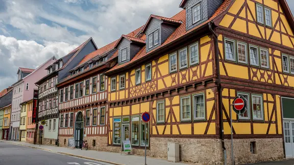 Die Theaterstadt Meiningen mit ihrem schönen Fachwerk. | IMAGO / Depositphotos Die Theaterstadt Meiningen mit ihrem schönen Fachwerk.