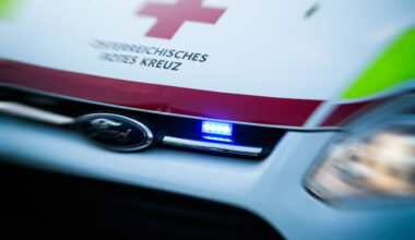 Rettungsauto im Einsatz