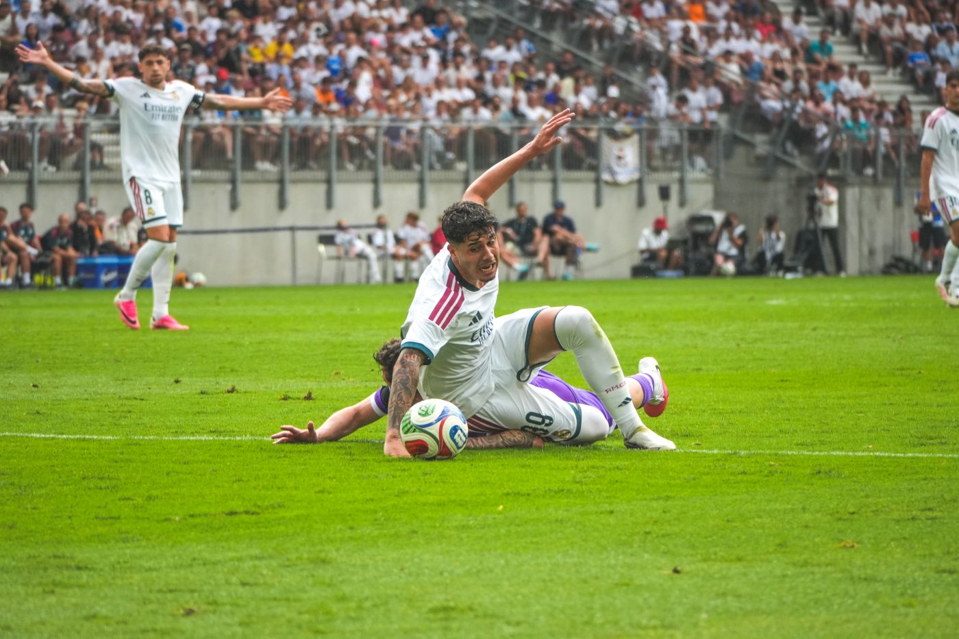 yanez daniel real madrid vs ac florenz 01 08 2026 lbp media lukas biereder