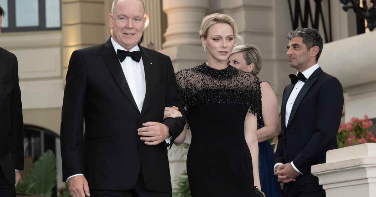 Funkelndes Traumkleid - Wow-Look! Charlène stahl bei Gala allen die Show - Kronen Zeitung