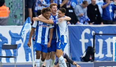 Nächstes Tor! Adewumi schießt Hertha BSC zur Tabellenführung