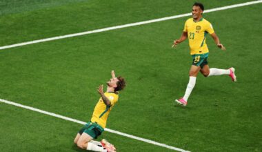 Socceroos kick-off World Cup with crucial victory