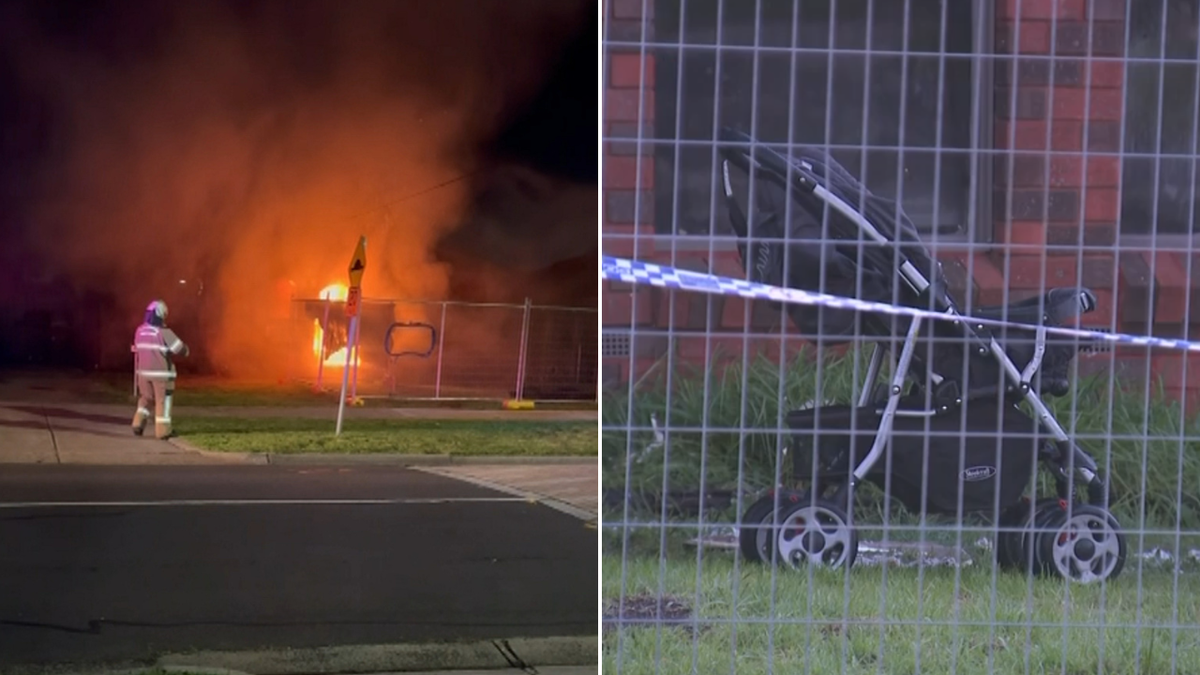 Father saves young family from raging house fire in Melbourne