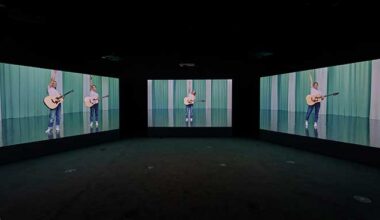 NGV Ragnar Kjartansson No Tomorrow 2022 in Ragnar Kjartansson Mercy photo by Sean Fennessy