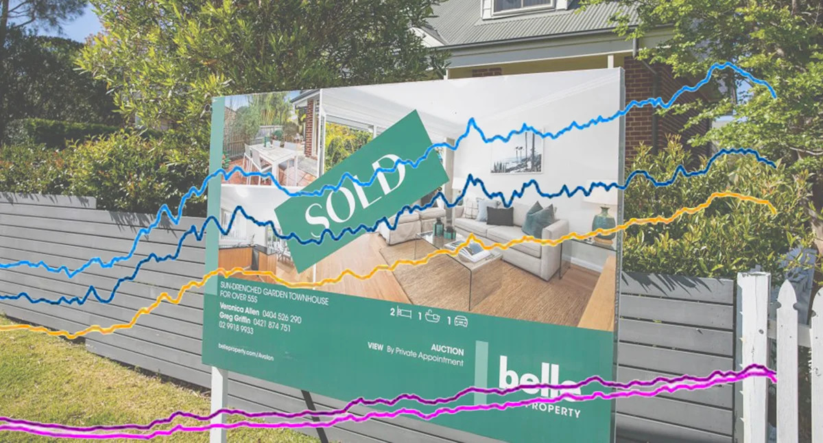 Sydney leads house price falls as sellers shave $141,000 off asking prices in months: 'Defining economic issue'