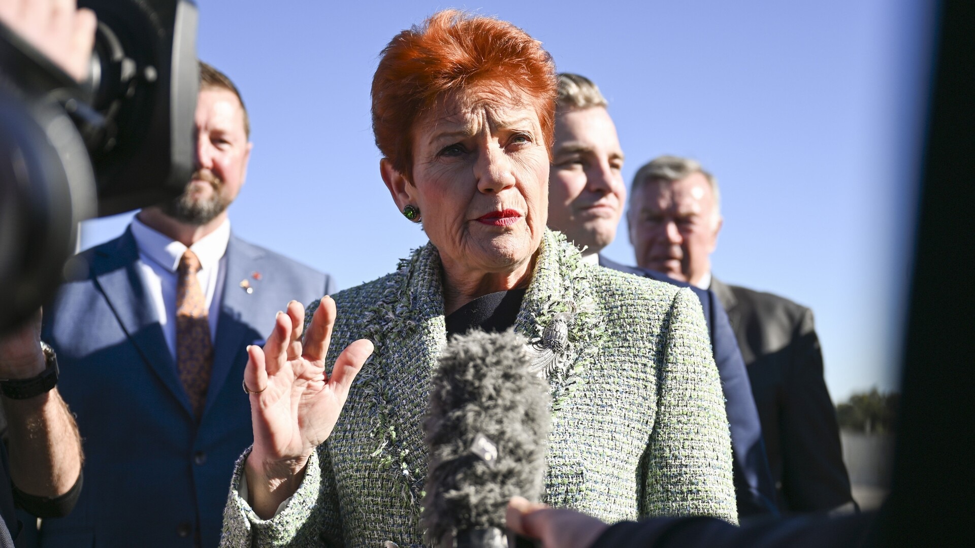 ‘It should be one language’: Pauline Hanson calls for a ‘monocultural’ Australia