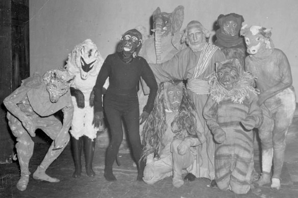 A production of Noah from 1950 at the Genesian Theatre.