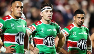 Brutal blow for South Sydney as Origin star joins Latrell Mitchell with three-week injury