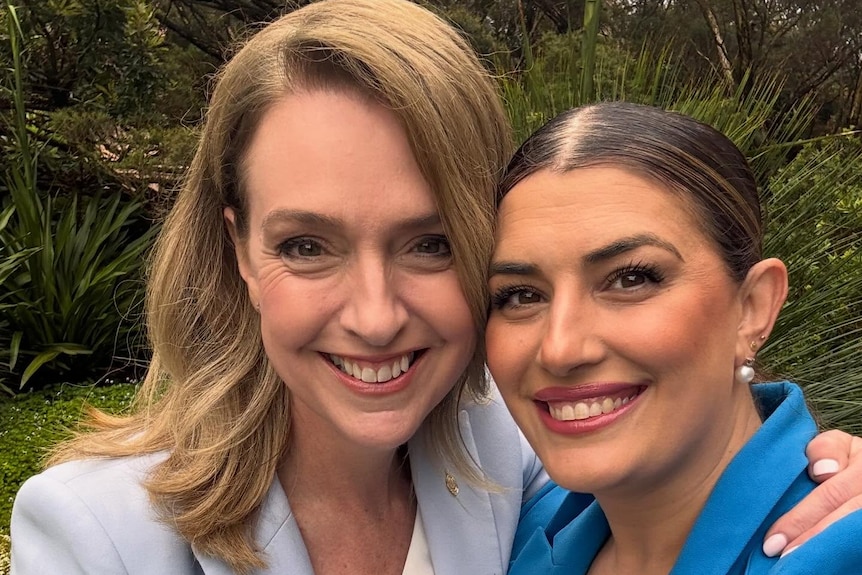 NSW Liberal Party leader Kellie Sloane and NSW Member for Miranda Eleni Petinos