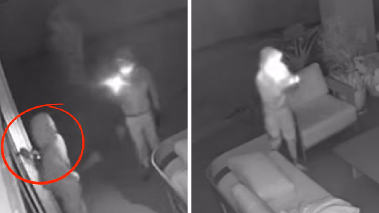 Children under 10 used in home invasions in Queensland, CCTV shows