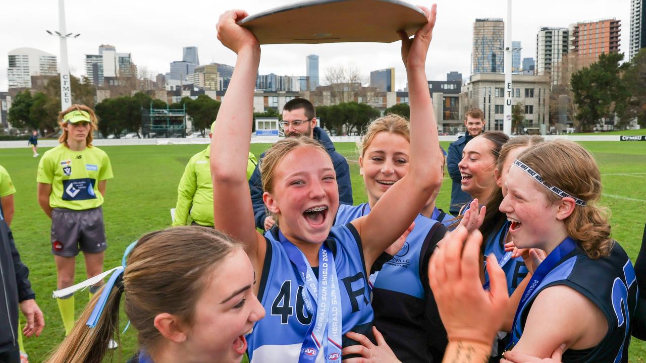 Herald Sun Shield girls grand finals live stream 2026: Rowville v Sacred Heart (Intermediate), Melbourne Girls v Carey (Senior)