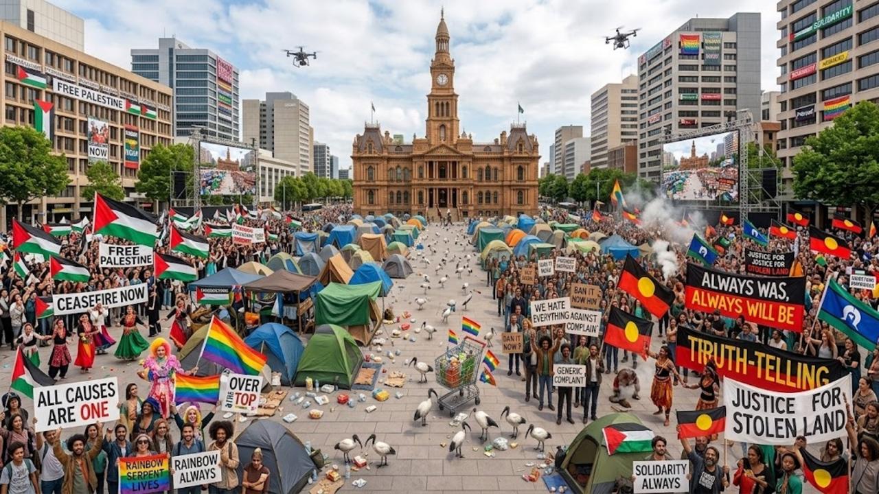An AI-generated image imagining a more realistic version of what Clover Moore