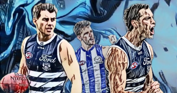 R23 - Geelong v North Melbourne - The Four Points
