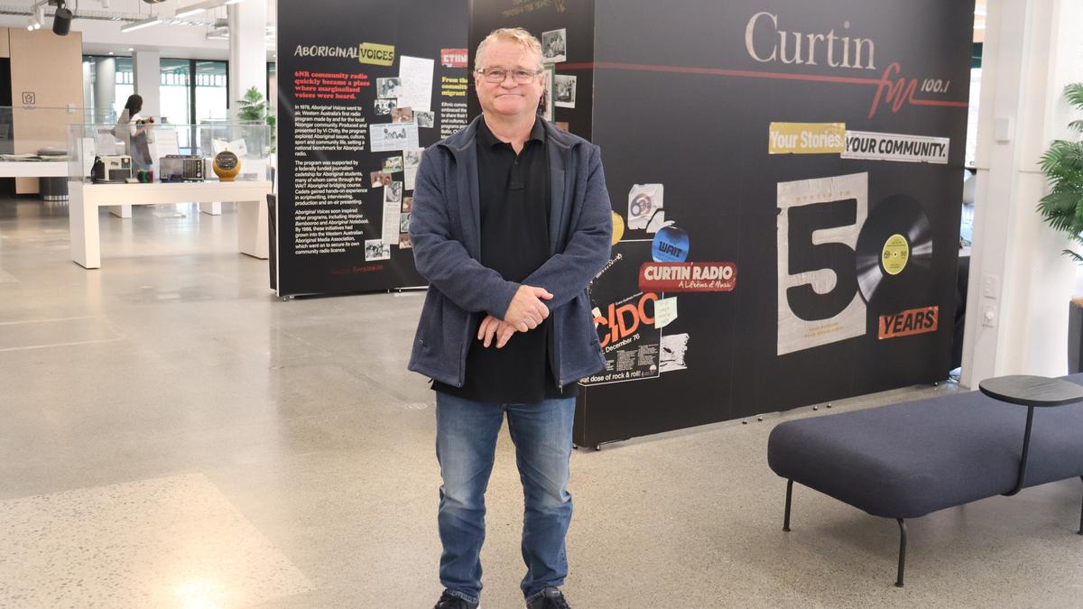 WA’s first community radio station Curtin FM marks 50-year milestone, celebrated with archival exhibit