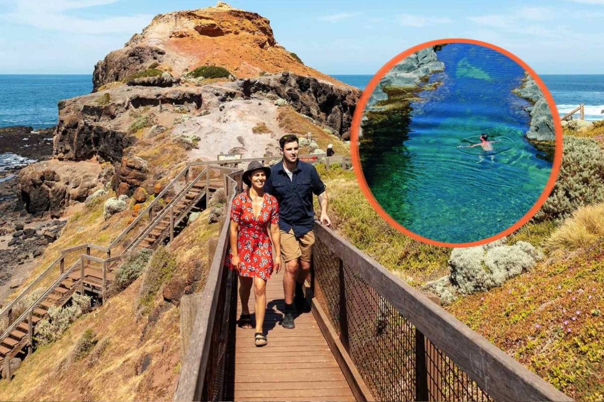 The scenic trail 90 minutes from Melbourne that opens onto a 160-year-old lighthouse, wild kangaroos and 'secret' rock pools