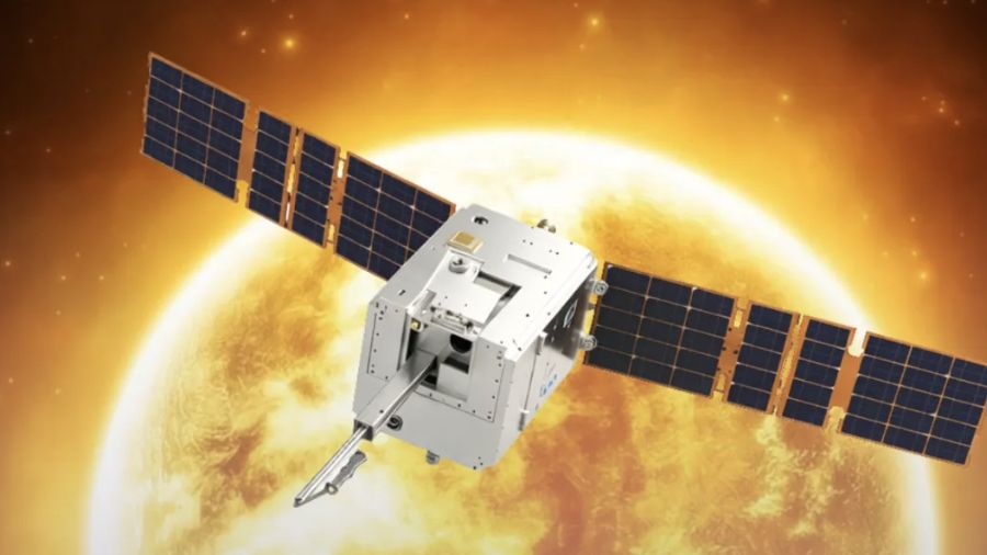 Animation of Argotec MiniCOR spacecraft. (Argotec)