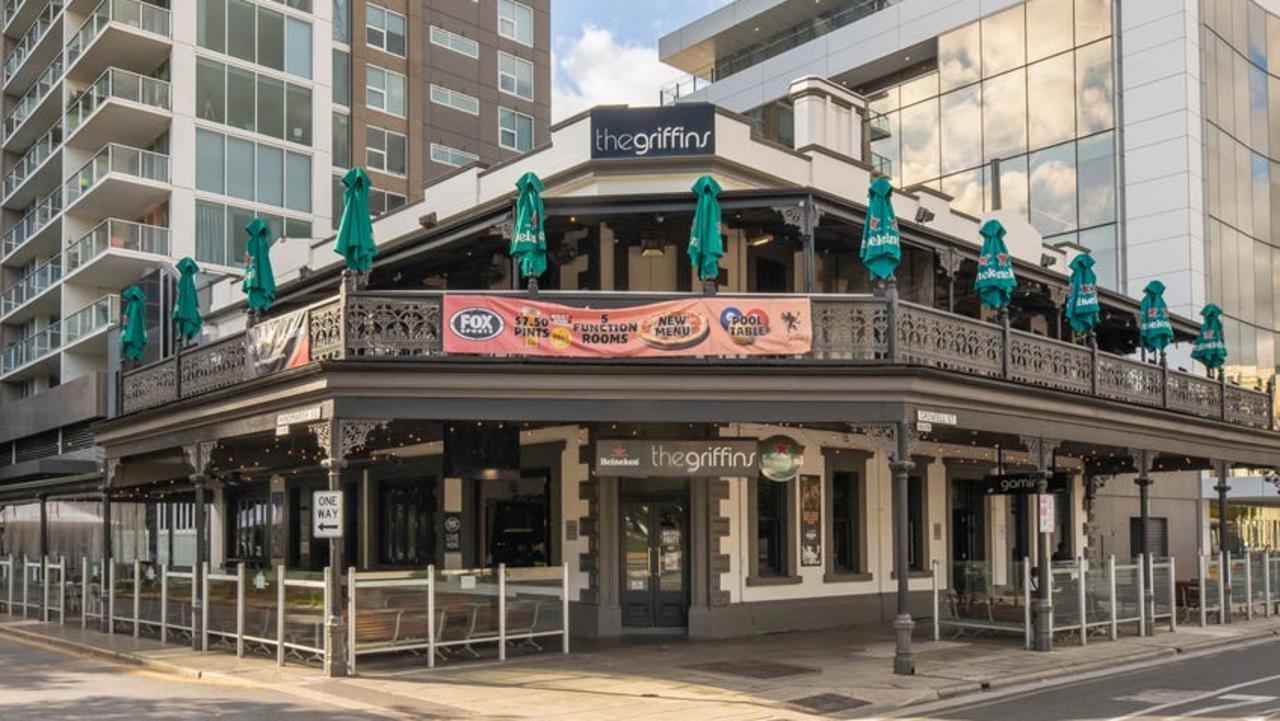 George Kambitsis buys The Griffins hotel at Hindmarsh Square