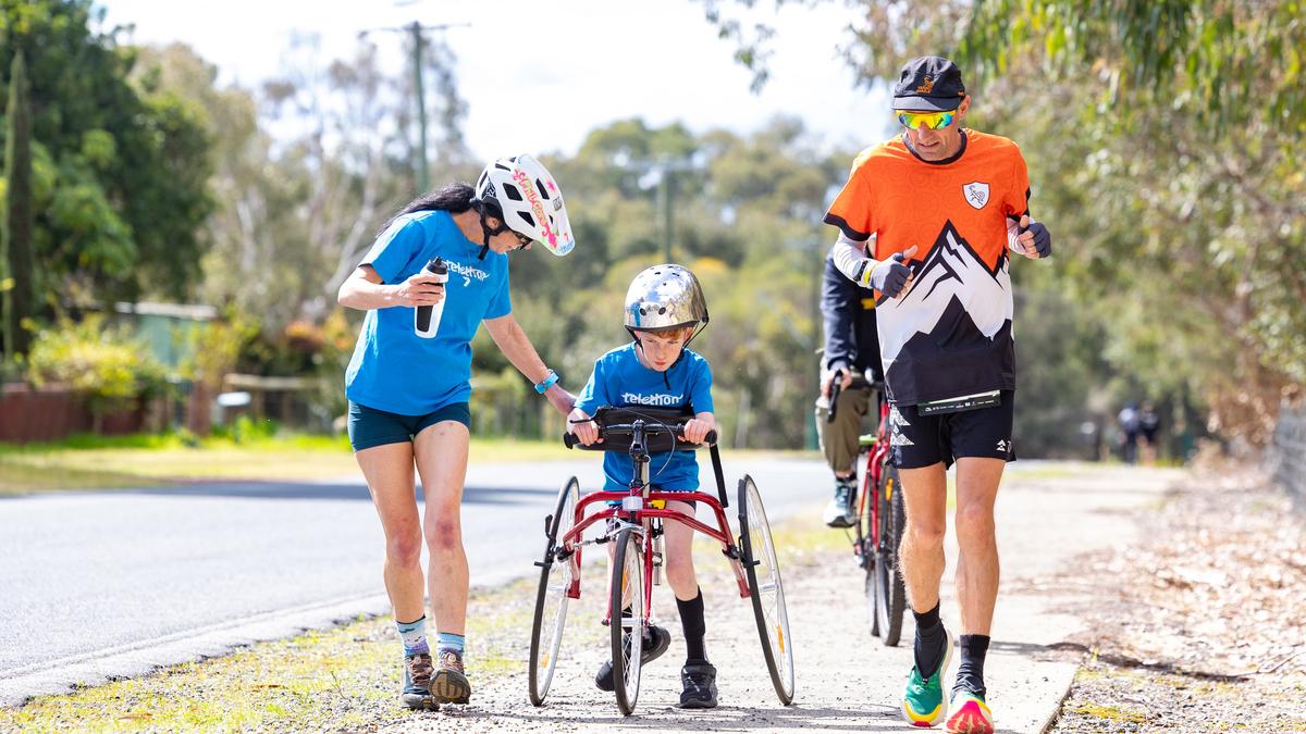 Project 168: Perth firefighter Phil Gore pushes human limits to raise more than $50k so far for Telethon