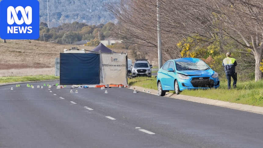 One dead after three cyclists hit by car on Gungahlin Drive