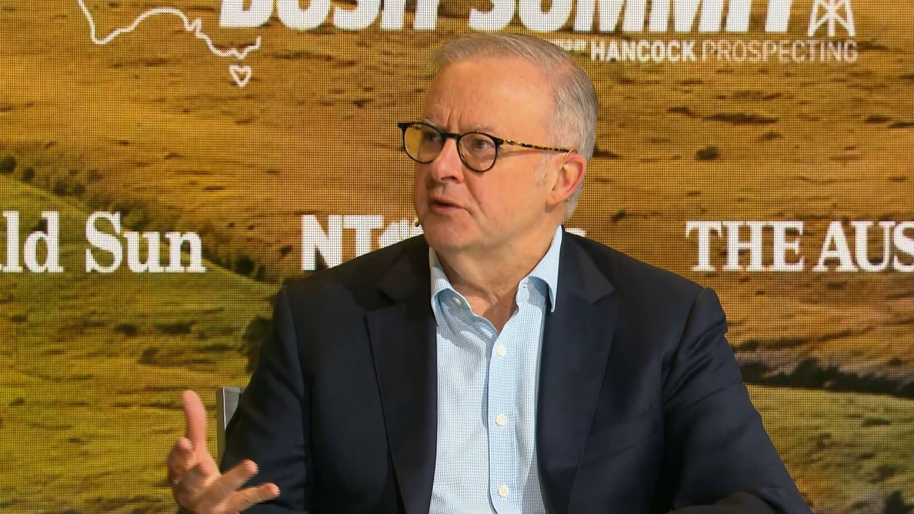 Anthony Albanese met with raucous laughter twice at Bush Summit as he defends Labor’s record in regional Australia
