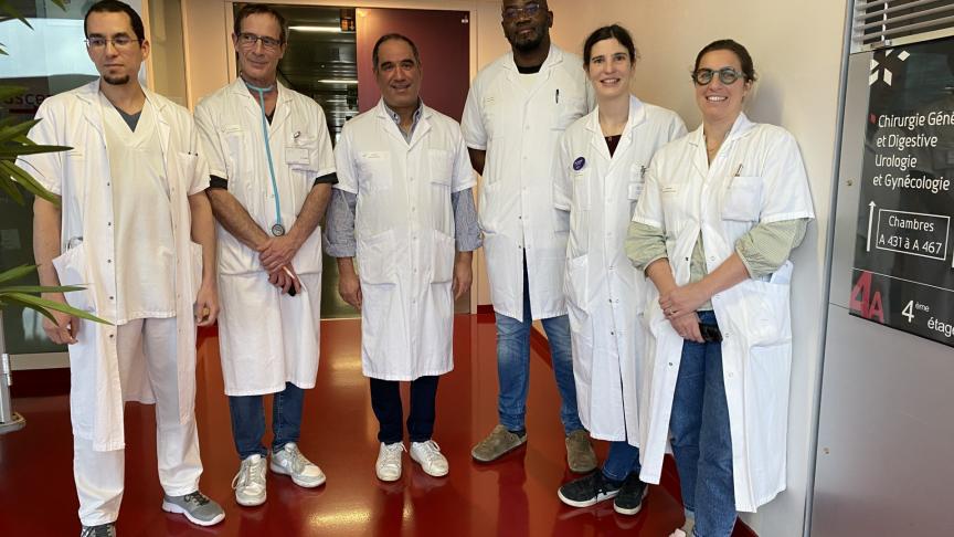 Les services d’hépato-gastro-entérologie et de chirurgie viscérale du centre hospitalier de Douai travaillent en étroite collaboration.