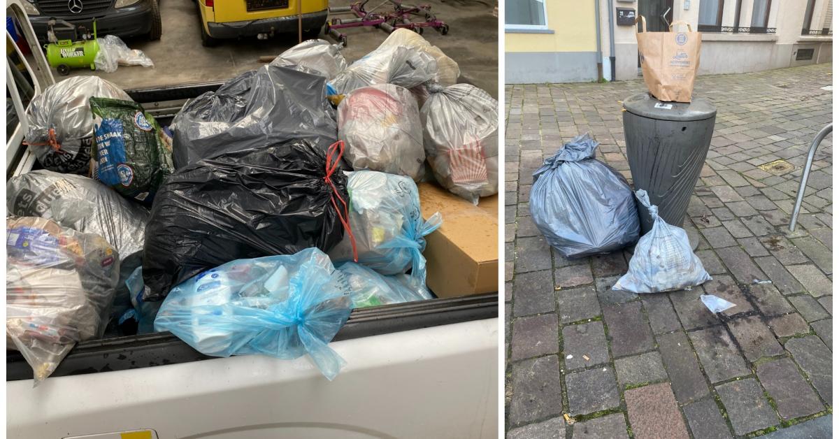 plongée dans les dépôts sauvages à Arlon