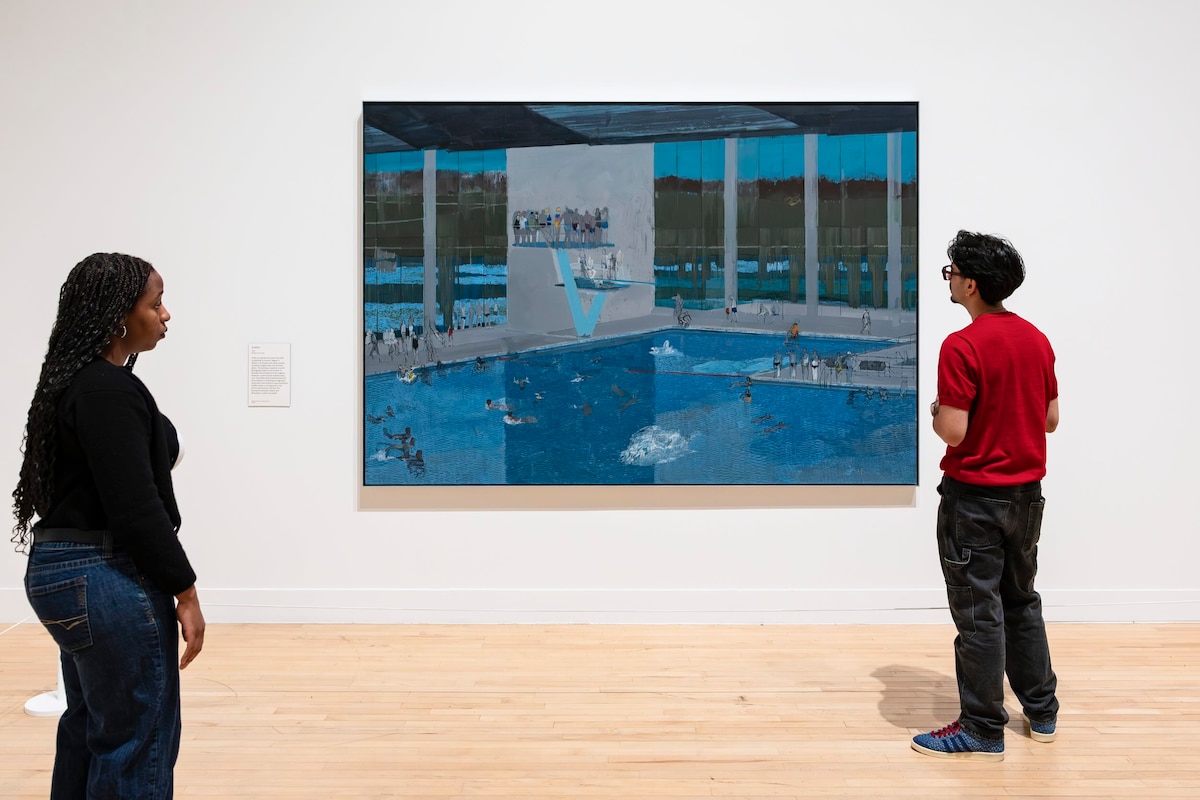 Hurvin Anderson at Tate Britain Installation View.