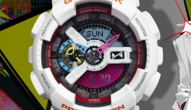 Casio lance une nouvelle montre hybride ronde au design coloré