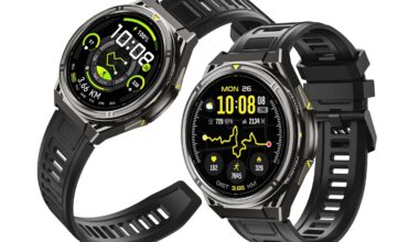 Cubot GT5 : montre intelligente sportive avec cartes et musique hors ligne maintenant disponible pour $96