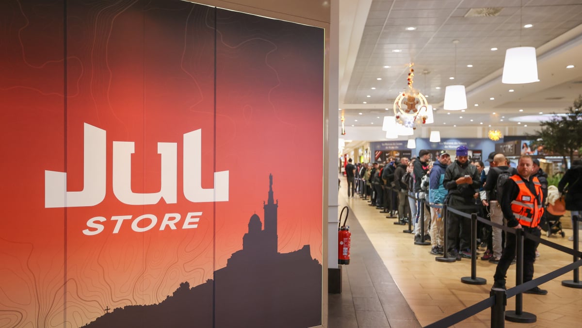 Un Jul Store ouvrira ce vendredi 29 mai à Marseille, au parc Chanot, avant ses deux concerts au Vélodrome