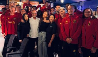 Photos osées, "coup de cœur" du Michelin : voici le restaurant où les Diables rouges ont dîné ce jeudi soir