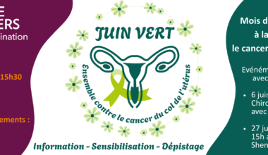 Coup d'envoi de "Juin Vert", pour encourager le dépistage du cancer du col de l'utérus