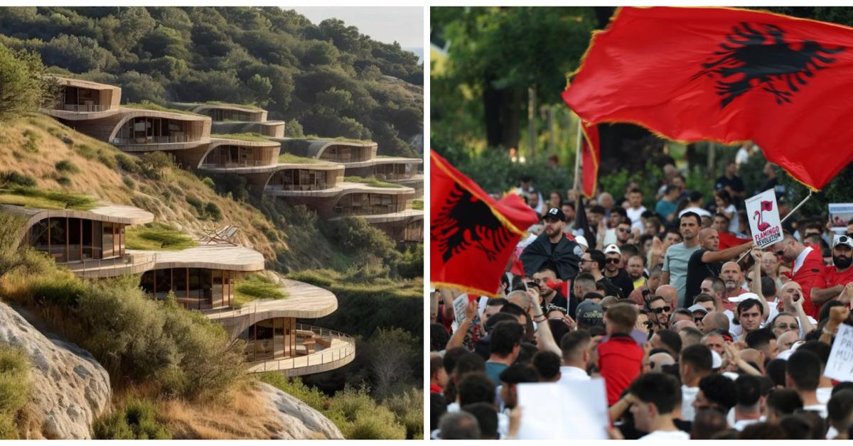 « L’Albanie n’est pas à vendre » : le projet immobilier lié à la famille Trump qui met le pays en ébullition, des milliers d’Albanais dans les rues !